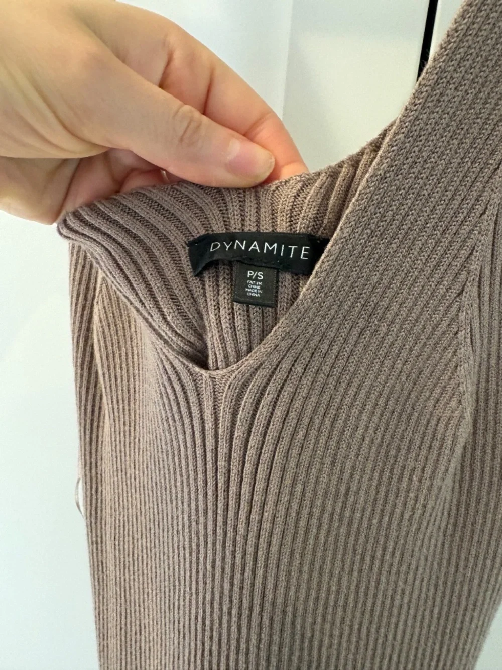 Dynamite ribbed dress - Picture 3 of 3